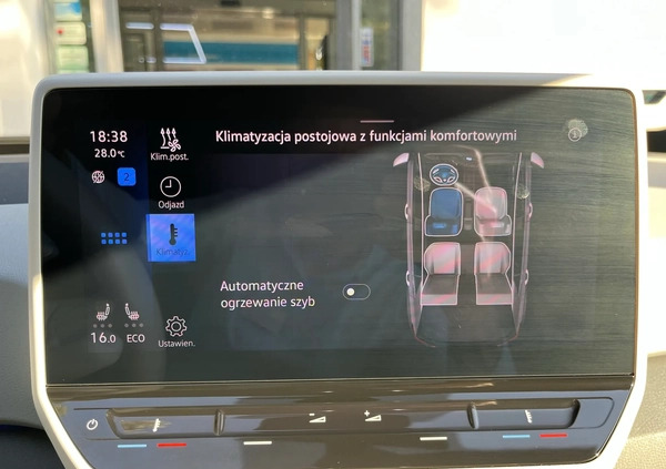 Volkswagen ID.3 cena 119900 przebieg: 21678, rok produkcji 2020 z Krzyż Wielkopolski małe 704